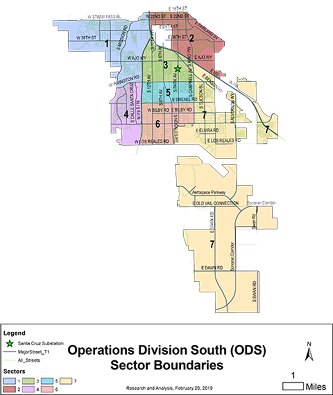 Operations Division South City of Tucson